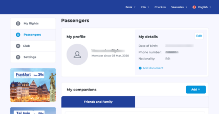 Airline booking Management